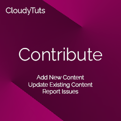 Contribute to CloudyTuts